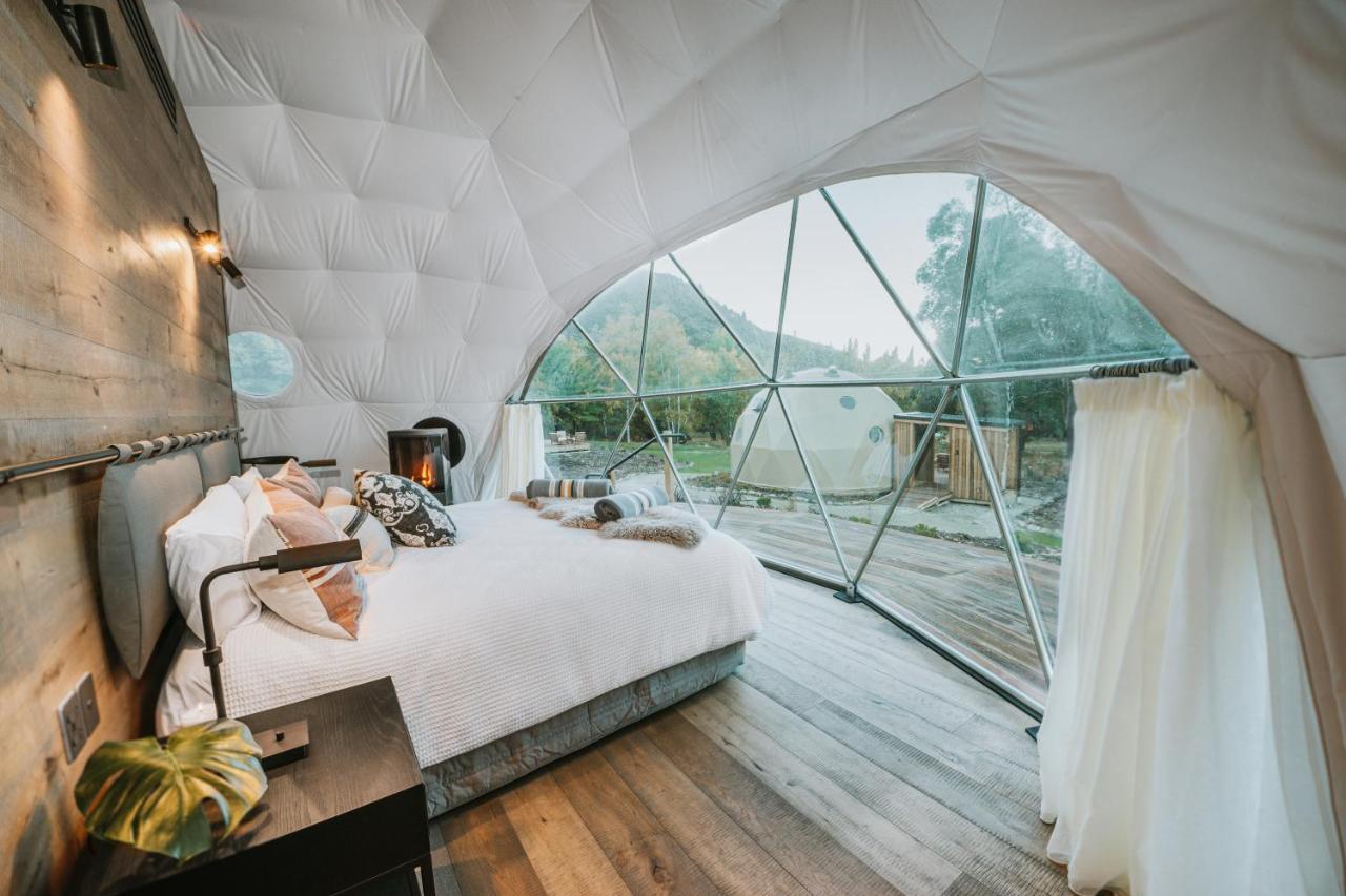 Cross Hill Glamping Hotel Lake Hawea Ngoại thất bức ảnh